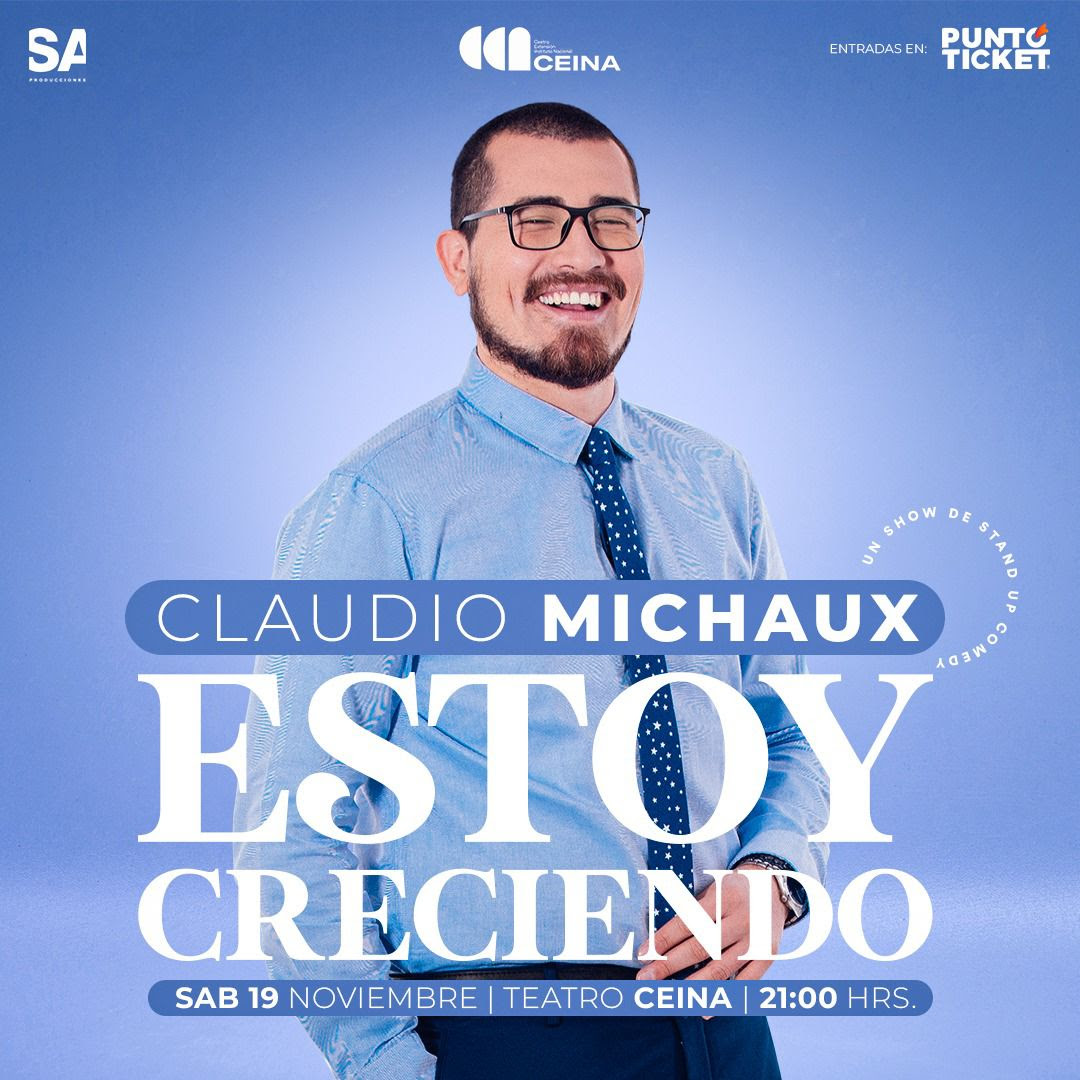 Claudio Michaux anuncia su primer gran show en Santiago
