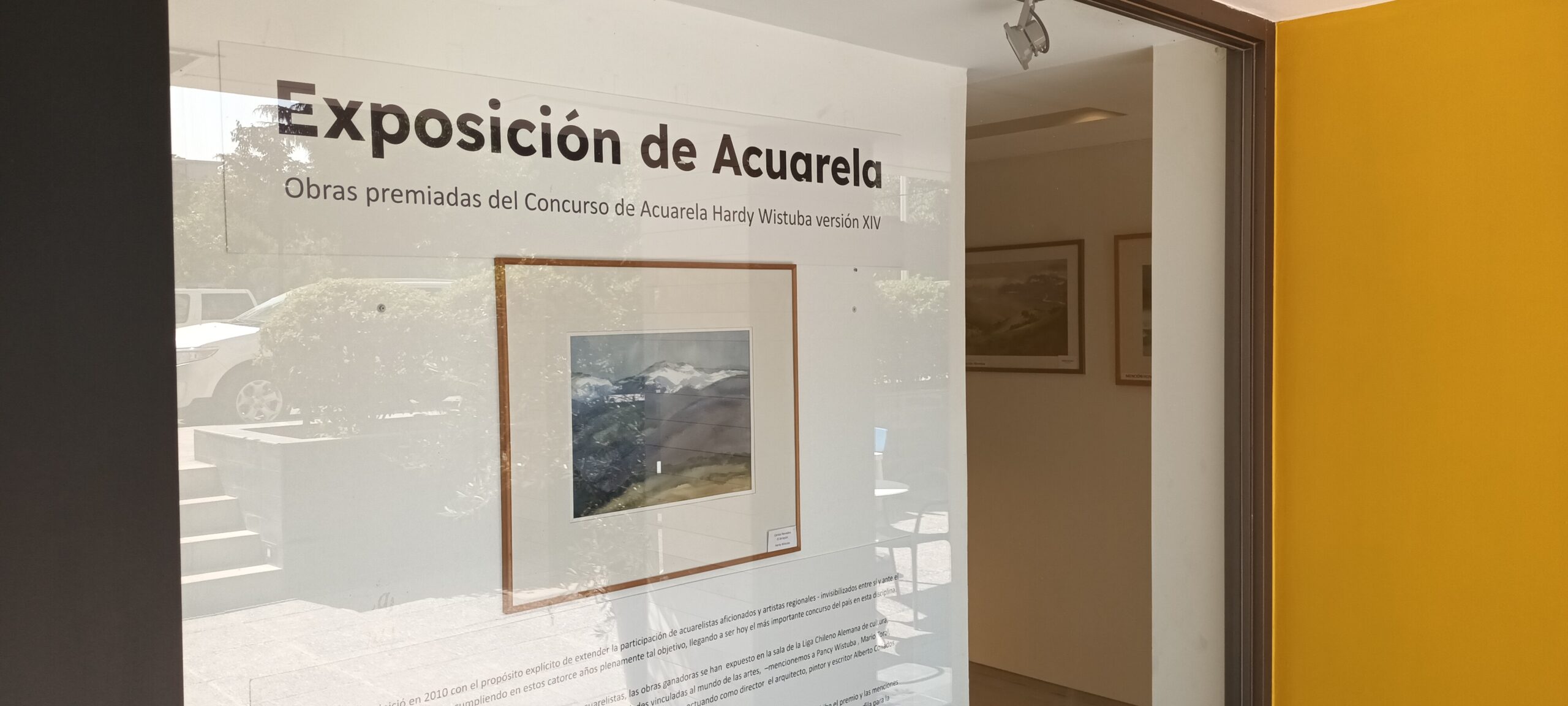 Con las 15 obras ganadoras del Concurso de Acuarela Hardy Wistuba 2023 se inaugura exposición abierta al público